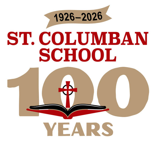 St. Columban 100 Years of Excellence Logo